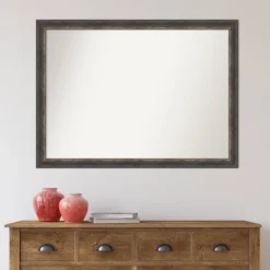 Amanti Art 42" x 31" Bark Rustic Char Narrow Bathroom Wall Mirror 14 Amanti Art 42" x 31" Bark Rustic Char Narrow Bathroom Wall Mirror -Amanti Art Shop GUEST ffeebbba 5778 43b6 ab0c d83a239bb1a3 1